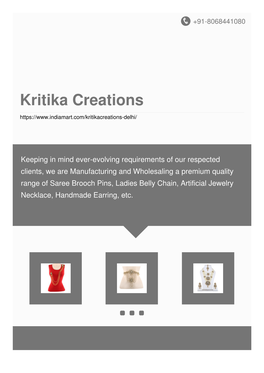 Kritika Creations