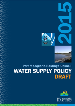 Water Supply Policy DRAFT