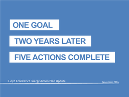 Renewable Energy ………………………………17 District Actions ………………………....……….19 3