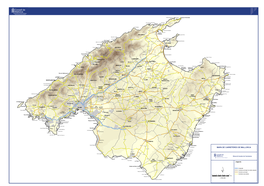 Mapa De Carreteres De Mallorca