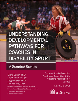 Cdos in Disability Sport FINAL Report