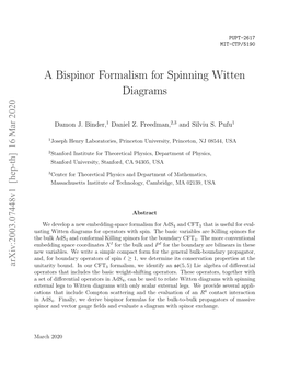 A Bispinor Formalism for Spinning Witten Diagrams