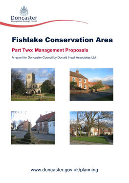 Fishlake Conservation Area Management Proposals