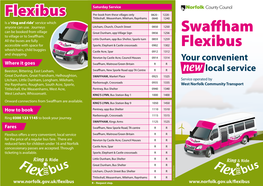 Swaffham-Flexibus-Timetable.Pdf