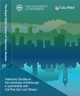 Veterinary Studies at the University of Edinburgh in Partnership with Cal