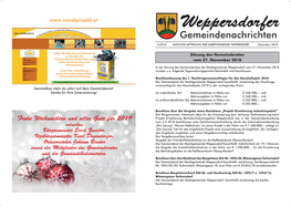 Gemeindenachrichten Dezember 2018 DRUCK.Indd