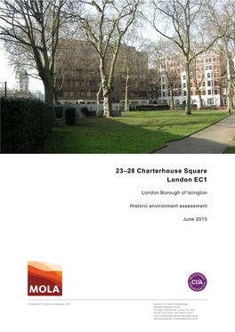 23–28 Charterhouse Square London EC1