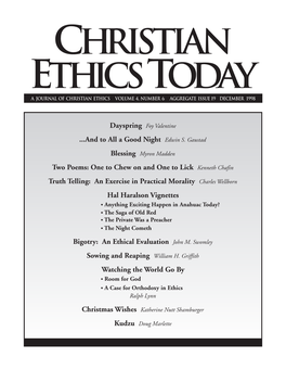 Issue 19 December 1998