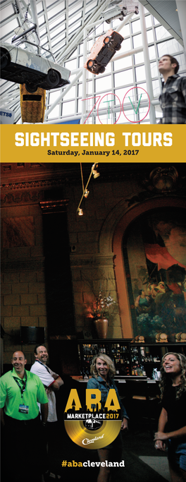 Sightseeing Tours Saturday, January 14, 2017