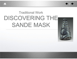 DISCOVERING the SANDE MASK Sande Society Helmet Mask Bombax Wood, Vegetable Fiber 16 X 8 X 9 Inches Vai People, Sierra Leone/Liberia