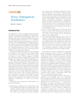 Nerve Entrapment Syndromes 1091