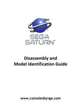 Sega Saturn Disassembly Model Identification