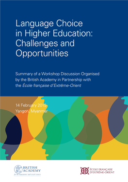 Language Choice in Higher Education: Challenges and Opportunities