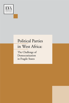 Political Parties in West Africa: the Challenge of Democratization in Fragile States