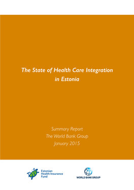 The State of Health Care Integration in Estonia
