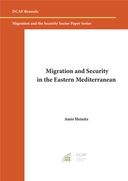 Migration and Security in the Eastern Mediterranean
