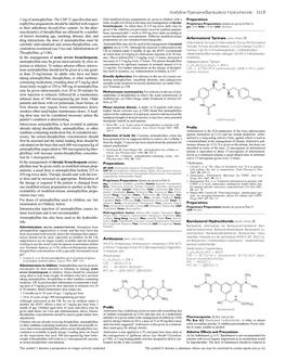 Acefylline Piperazine/Bambuterol Hydrochloride 1115 1 Mg of Aminophylline