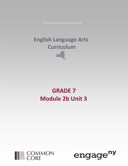 GRADE 7 Module 2B Unit 3