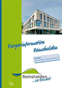 Bürgerinformation Remshalden