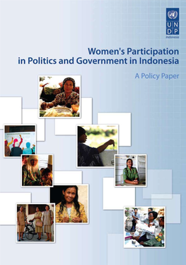 Women's Participation in Politics and Government in Indonesia