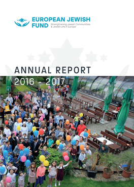 Annual Report 2016 - 2017 Ejf Advisory Council Members