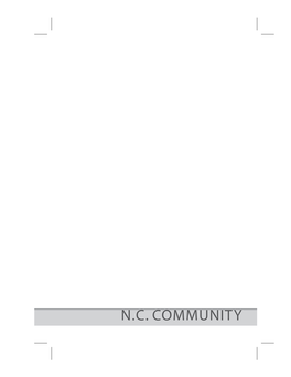 Chapter 8 NC Community College System