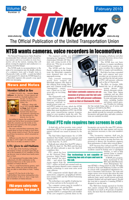 February 2010 SMART Transportation Newsletter