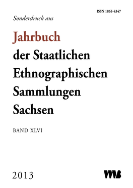 Jahrbuch Der Staatlichen Ethnographischen Sammlungen Sachsen