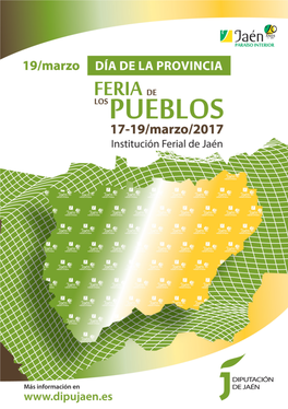Feria De Los Pueblos 2017 (WIP15032017).Indd 1 15/3/17 11:54 Feria De Los Pueblos 2017 (WIP15032017).Indd 3 15/3/17 11:54 A