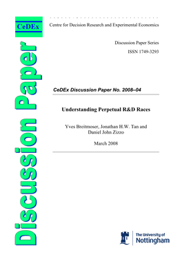 Understanding Perpetual R&D Races