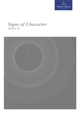 V&B Signs of Character Edition-01 View