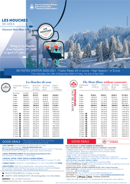 LES HOUCHES Info@Ski-Leshouches.Com - CONTACT - Tél