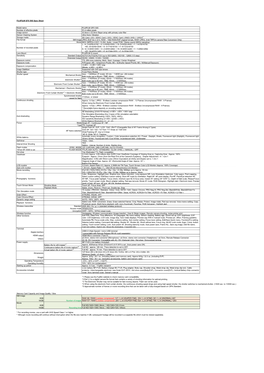 FUJIFILM GFX 50S Spec Sheet Model Name FUJIFILM GFX 50S Number