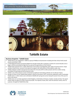 Tahbilk Wines Are Currently Exported to United Kingdom, United States of America, Sweden, Canada and Asia