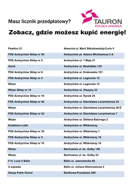 Zobacz, Gdzie Możesz Kupić Energię!