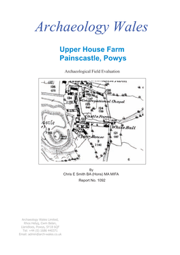 Upper House Farm Painscastle, Powys