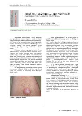 7. Clear Cell Acanthoma