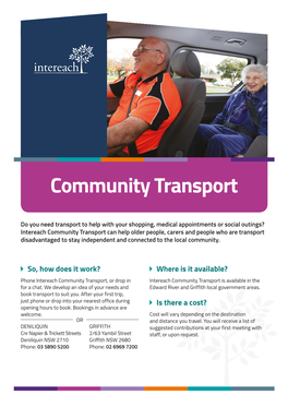 Community Transport