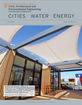 Cities • Water Energy
