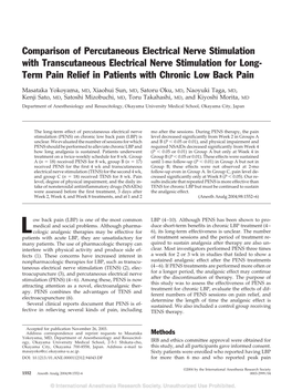 Chronic Low Back Pain (PDF 126KB)