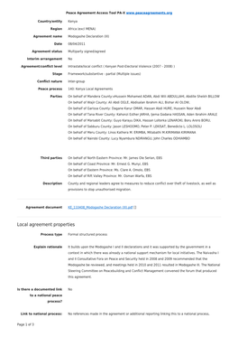 Export Agreement Coding (PDF)