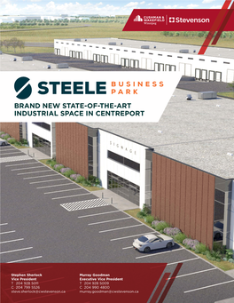 Brand New State-Of-The-Art Industrial Space in Centreport