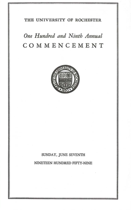 Commencement