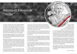 Kazimierz Kamieński “Huzar”, with a Face Value of 10 Złoty