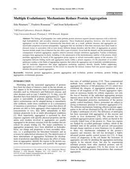 Multiple Evolutionary Mechanisms Reduce Protein Aggregation