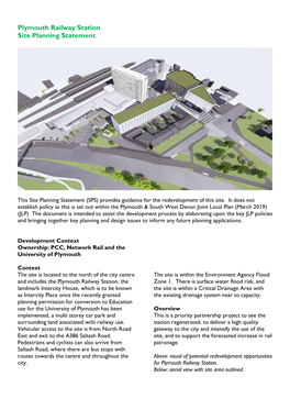 Plymouth Railway Station Site Planning Statement