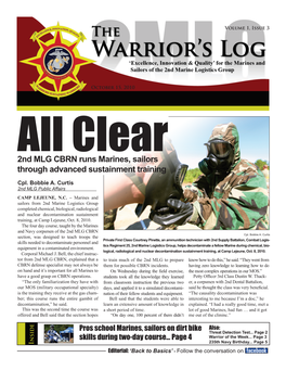 2Nd MLG CBRN Runs Marines, Sailors Through Advanced Sustainment