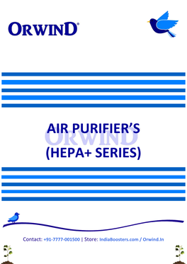 Air Purifier's (Hepa+ Series)