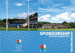 Sponsorship Brochure 2017