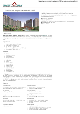 DLF New Town Heights